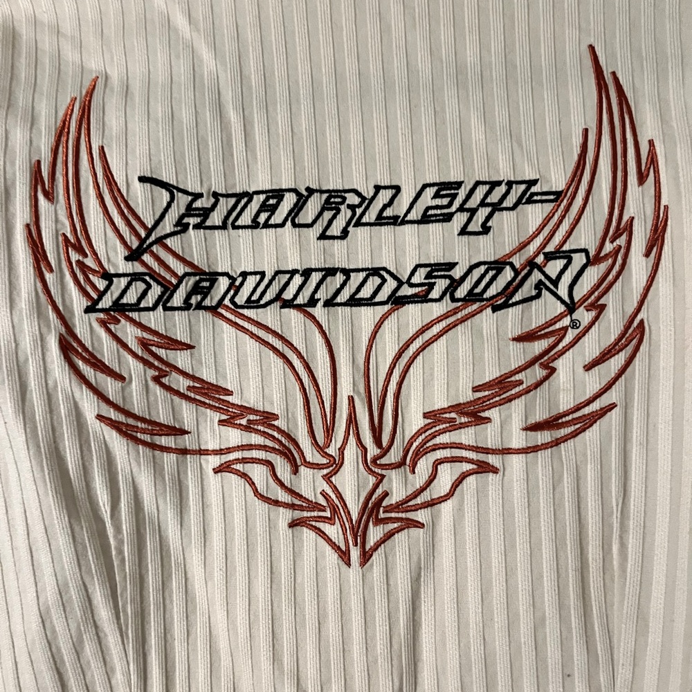 Vintage Harley Davidson button up- amazing shape and great quality